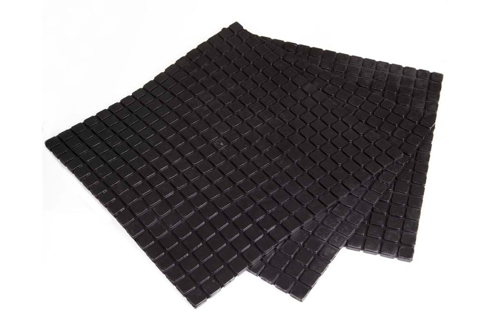 Lastre antivibranti in elastomero